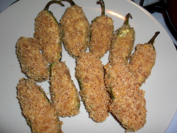 Homemade Jalepeno Poppers